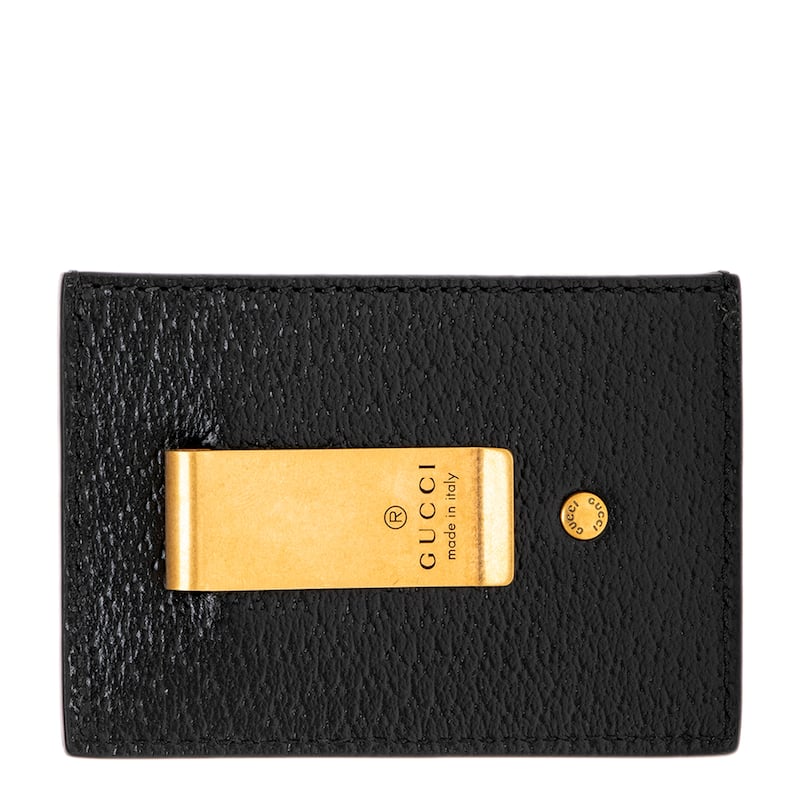 Gucci Money Clip Card Case