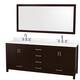 Option Espresso, Chrome Trim, Giotto Quartz Top