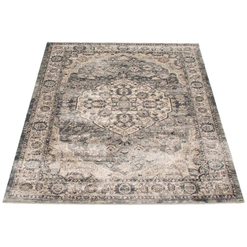 ECARPETGALLERY Oregon Tabriz Traditional Rug