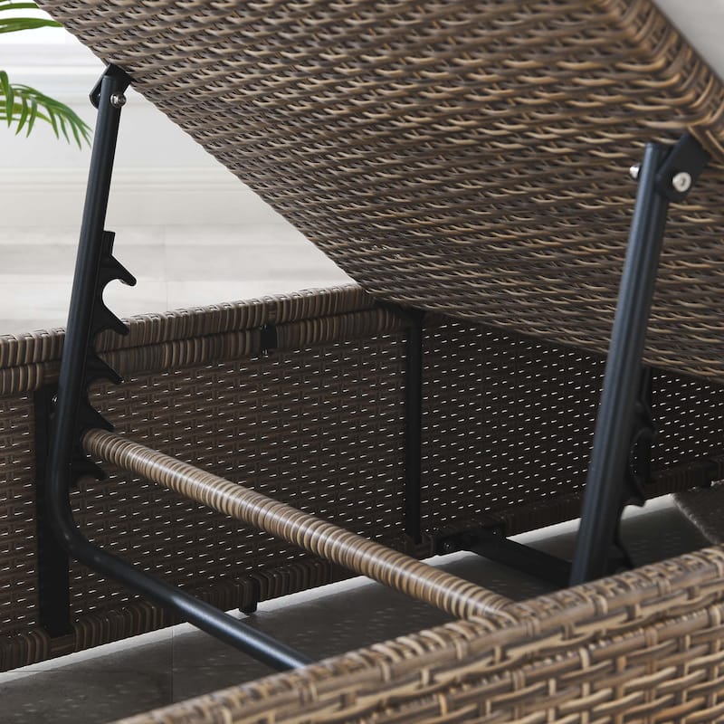 Convene Outdoor Patio Outdoor Patio Chaise Lounge Chair