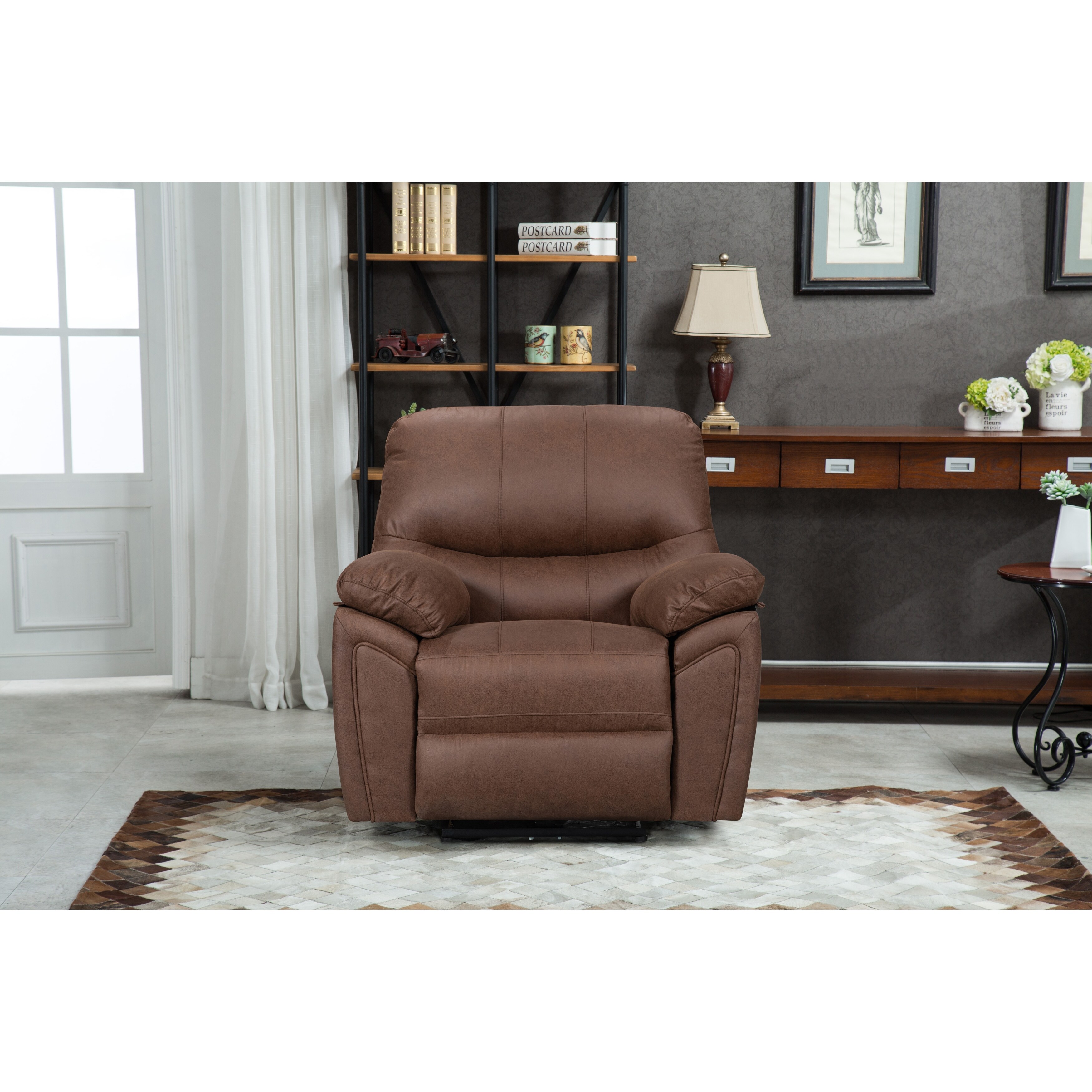 Electric recliner single sofa sales