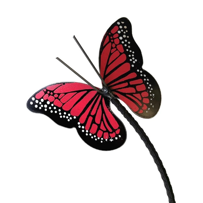 Rustic Arrow Three Butterflies on Base Garden Decor - 20L x 4W x 43H