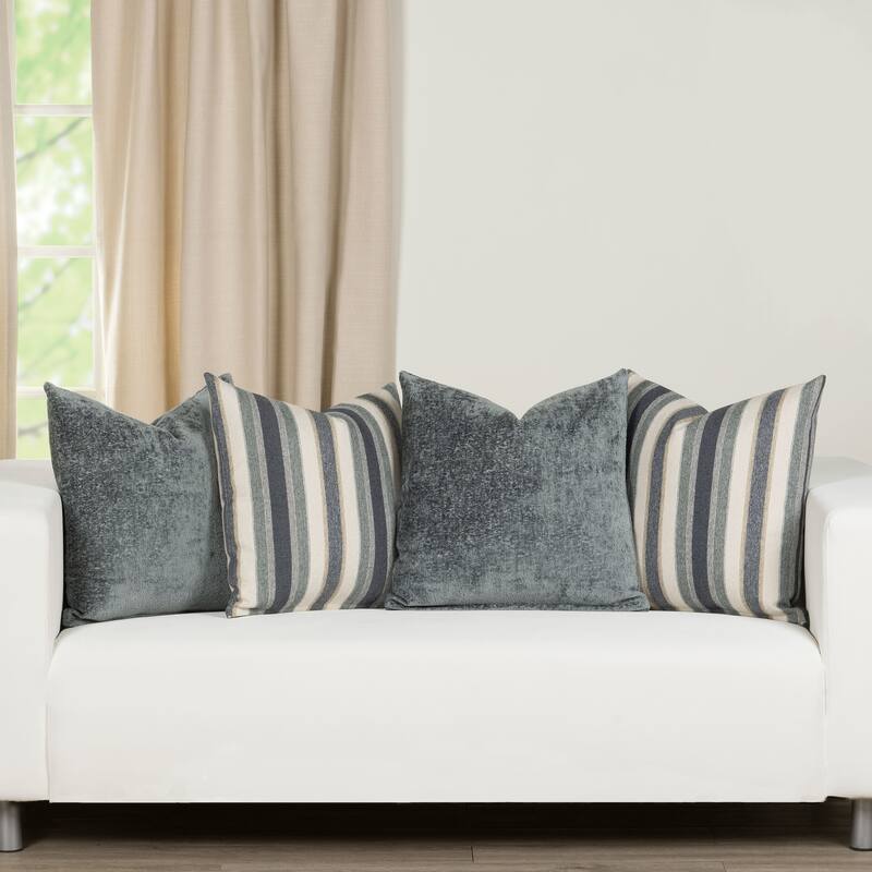Siscovers Shining Sea Velour Throw Pillow