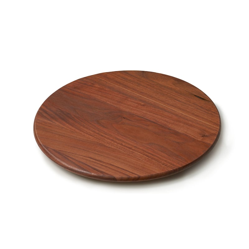 J.K. Adams Wood Lazy Susan Collection - Walnut - 18