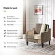 preview thumbnail 22 of 100, VINGLI Mid Century Modern Fabric Accent Chair