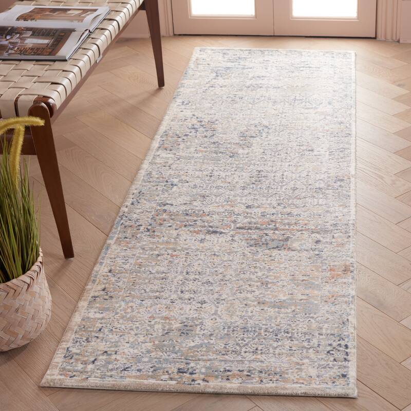 SAFAVIEH Cosmopolitan Cabiria Vintage Rug - 2'3" x 7' Runner - Cream/Beige