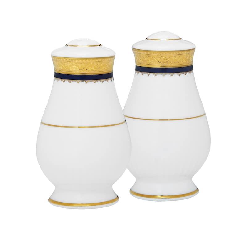 Odessa Cobalt Gold Salt & Pepper, 3.50"