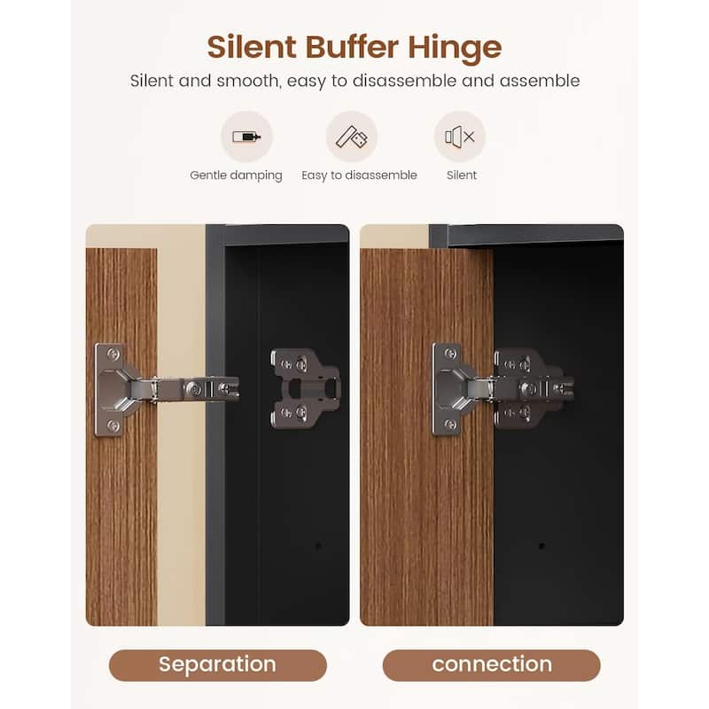 Sideboard Buffet Storage Cabinet,Buffet Table Storage Doors and Drawer