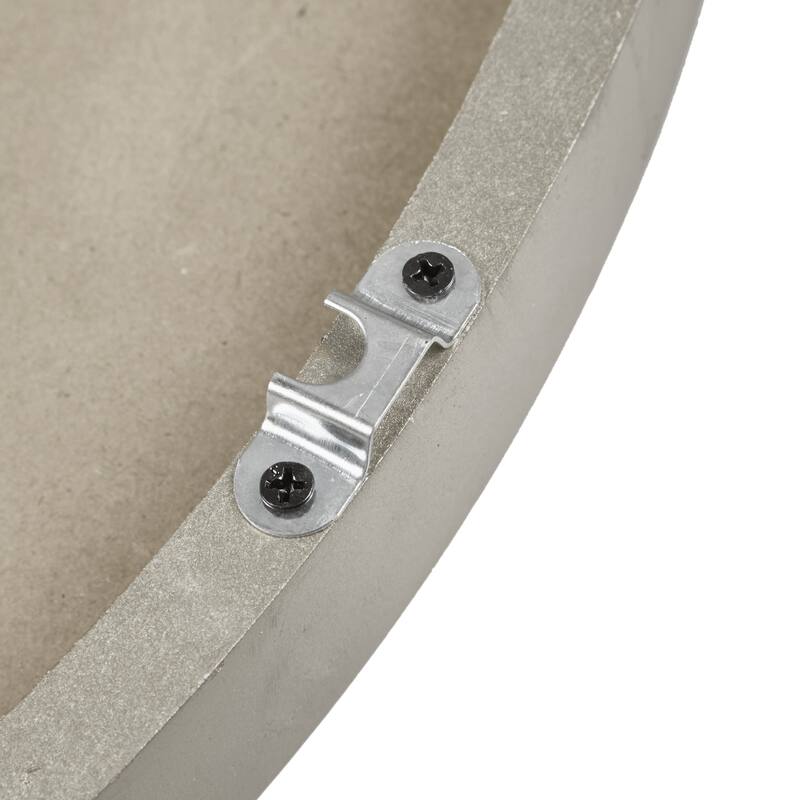 Madison Park Mason 23.6" Wood Wall Clock