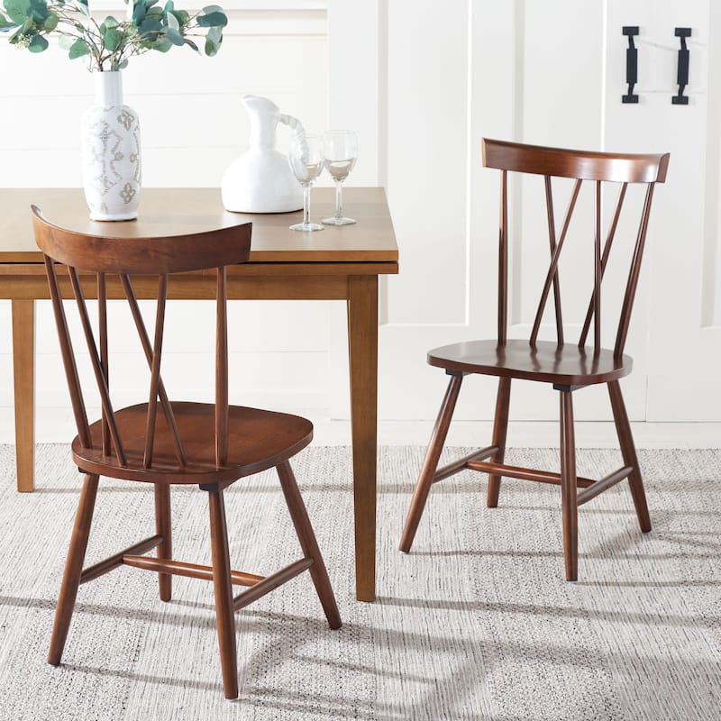 SAFAVIEH Home Friar 18-inch Dining Chair [SET of 2] - 21Wx20Dx36H