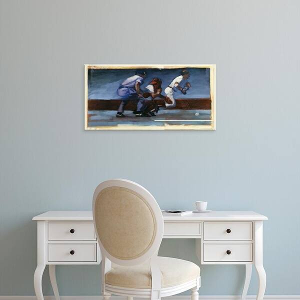 Easy Art Prints Bruce Dean's 'Baseball II' Premium Canvas Art - Bed ...
