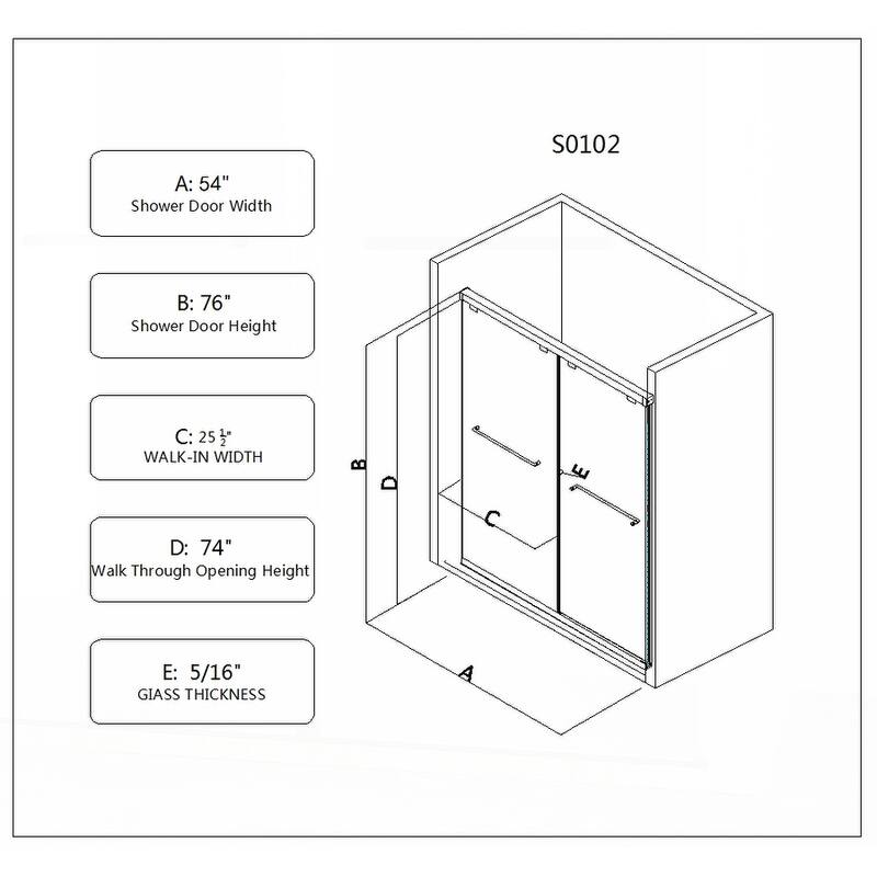 Advanced Double Sliding Shower Door with Innovative Functions for Enhanced Bathroom Experience