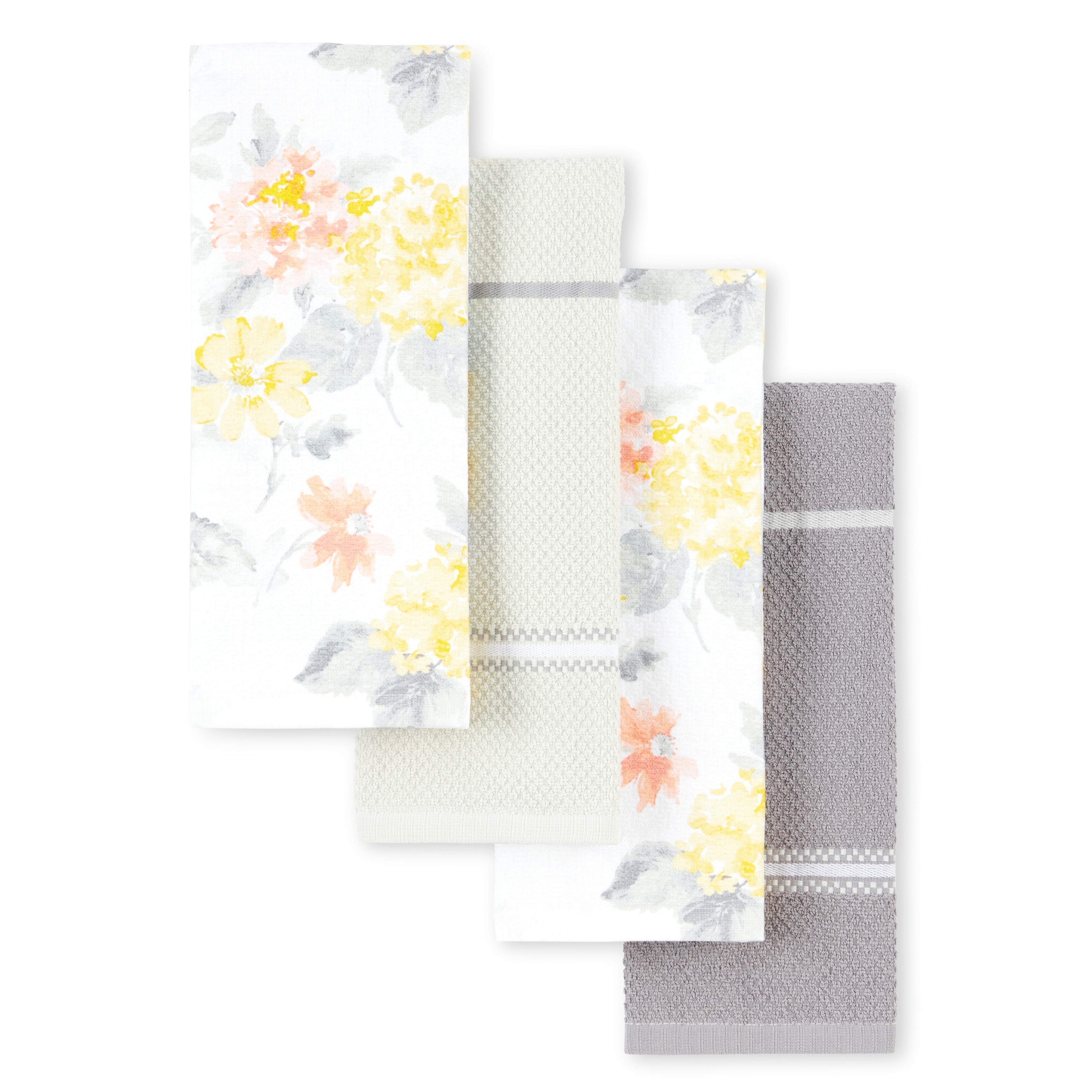 Martha Stewart Amber Floral Kitchen Towel Set 2-Pack - 16x28