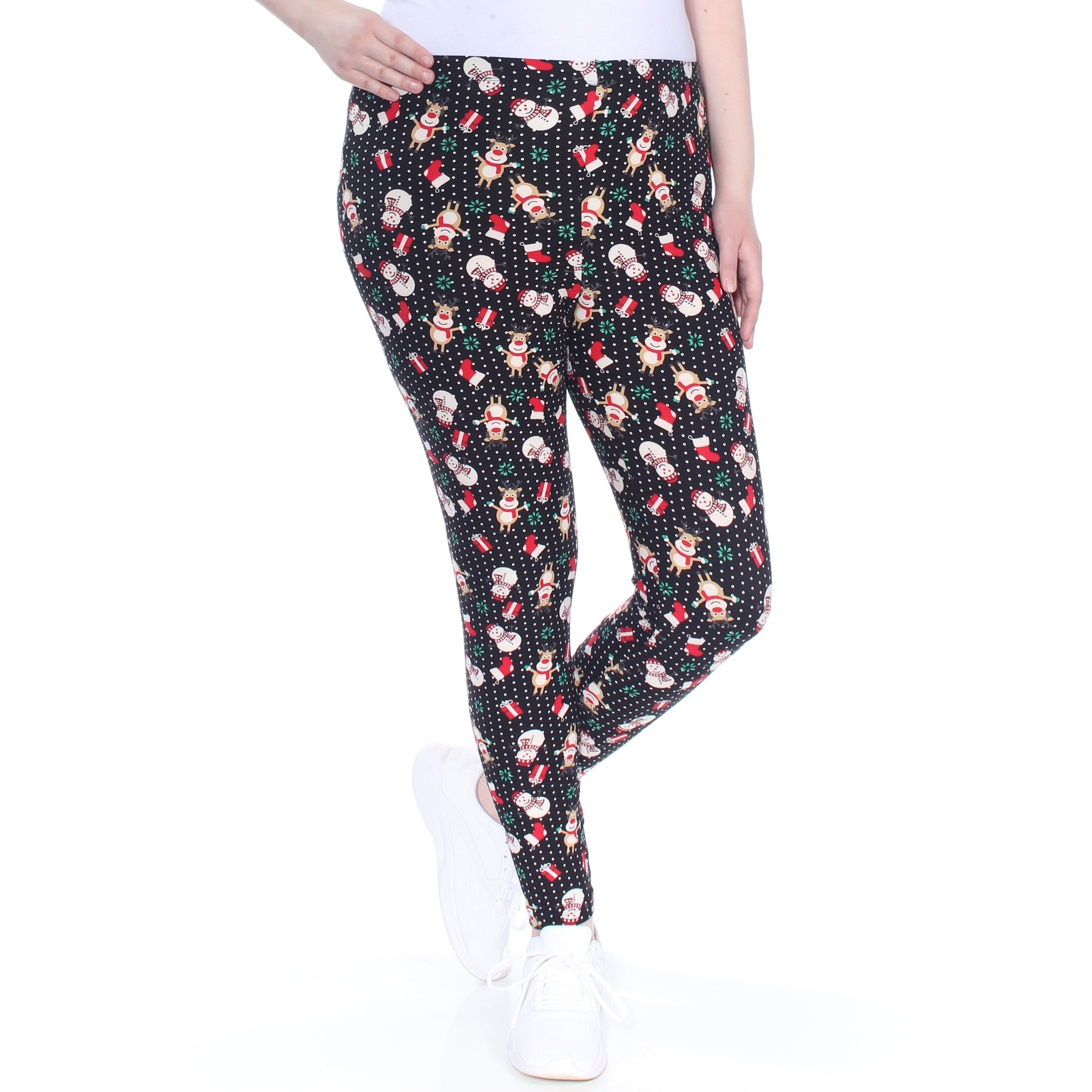 plus size holiday leggings