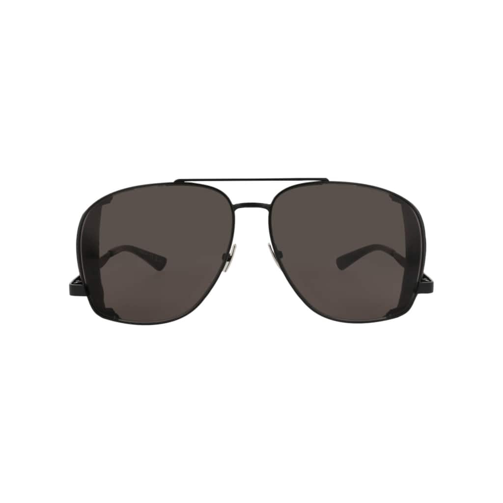 Saint Laurent Aviator-Frame Metal Sunglasses