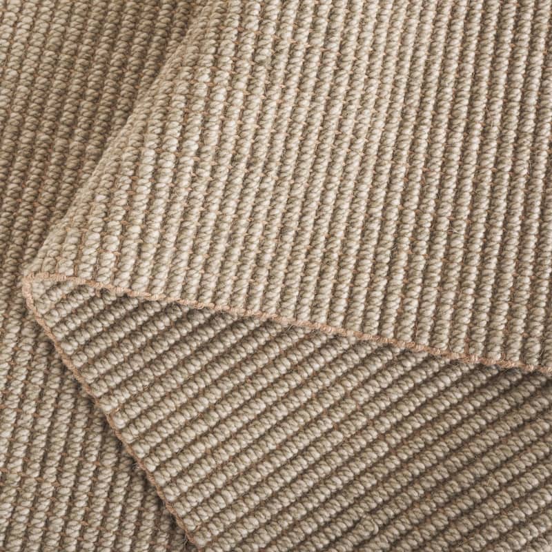 SAFAVIEH Flatweave Natural Wanja Fiber Farmhouse Wool & Jute Rug