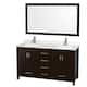Option Espresso, Chrome Trim, Giotto Quartz Top