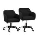 preview thumbnail 24 of 26, Linon Richard Adjustable Height Office Chair