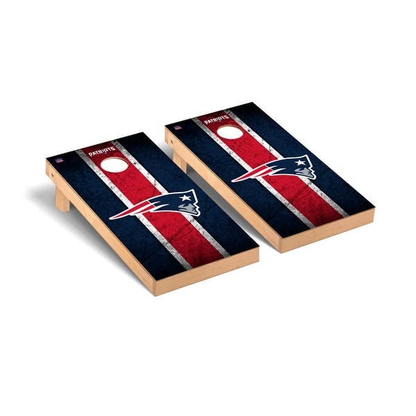 slide 2 of 5, New England Patriots 2x4 Pro Cornhole Boards - V9 Include Carrying Case