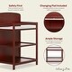 preview thumbnail 4 of 3, Dream On Me Anna 4 in 1 Full Size Crib and Changing Table Combo