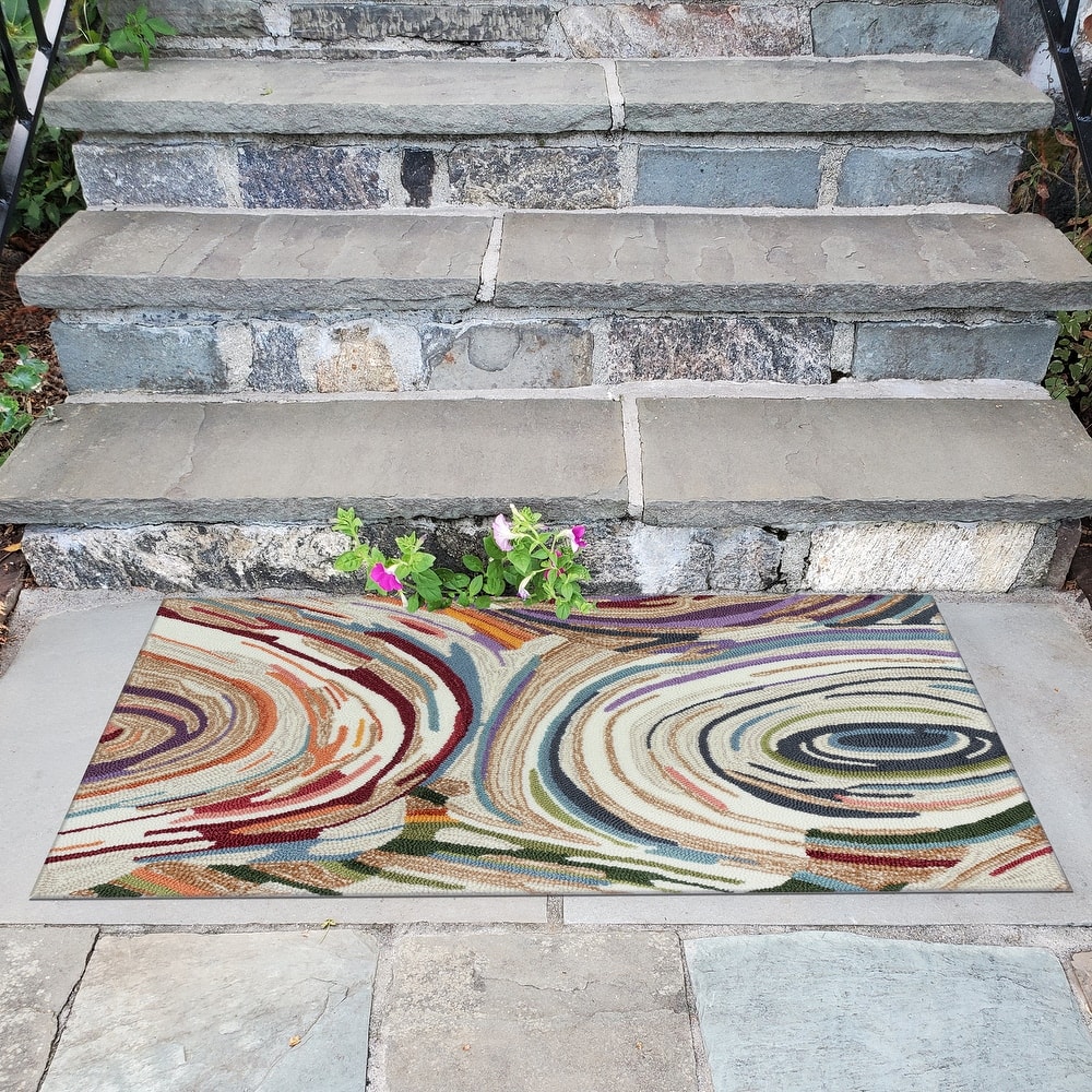 Liora Manne Capri Memphis Indoor/Outdoor Area Rug