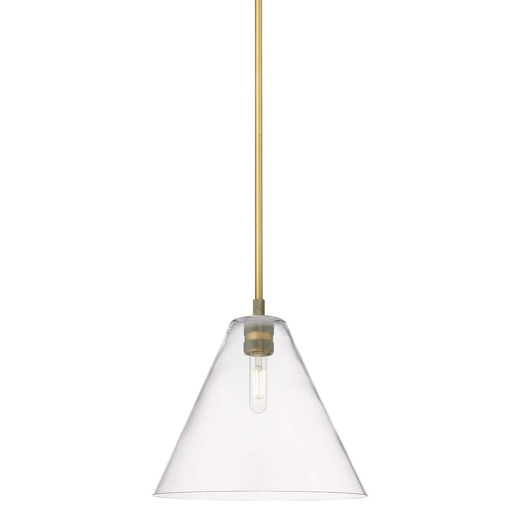Innovations Lighting 434-1S-11-12 Crown Point Pendant Cone Crown Point