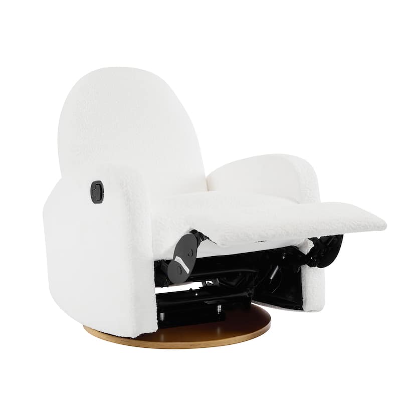 Christopher Knight Home 360 Swivel and Glider Boucle Recliner Chair