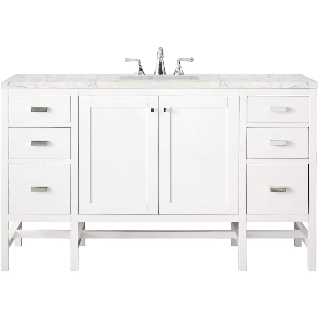James Martin Vanities Addison 60" Single Basin Hardwood Vanity Set
