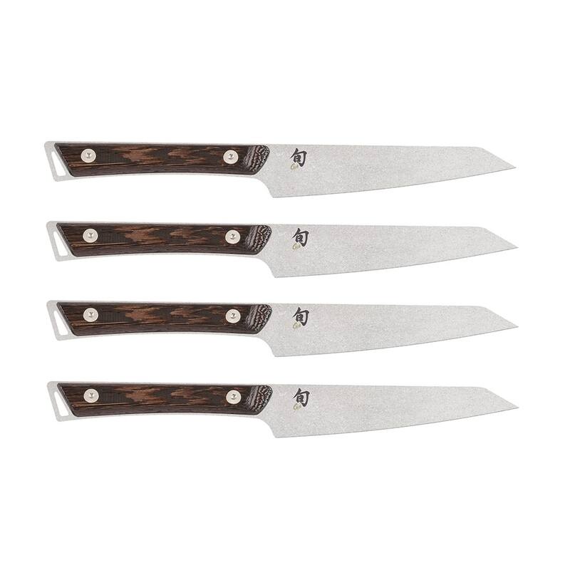 Shun Kanso Steak Knife Set, 4 Piece