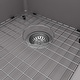 preview thumbnail 53 of 82, Karran Drop-In Quartz 33 in. 1-Hole Single Bowl Kitchen Sink Kit