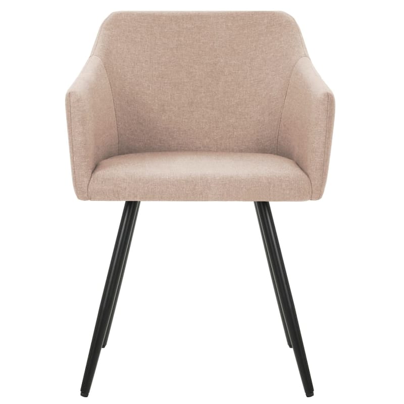 vidaXL Dining Chairs 6 pcs Taupe Fabric - 21.3" x 24.4" x 31.5"