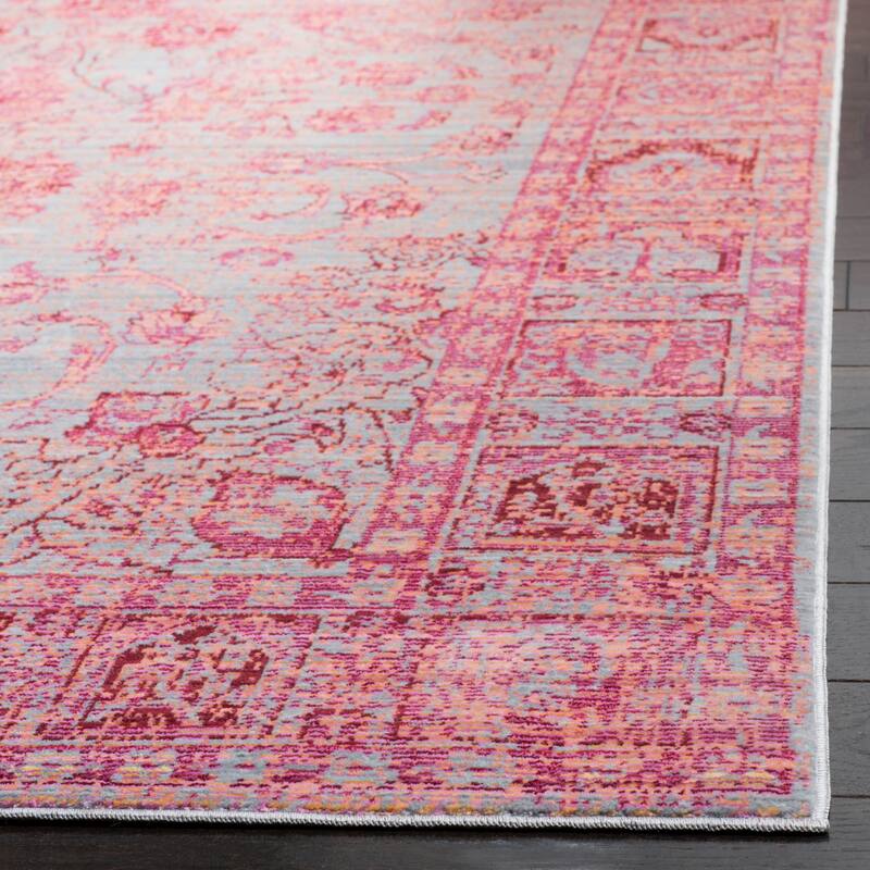 SAFAVIEH Valencia Chryssa Distressed Vintage Boho Oriental Polyester Rug