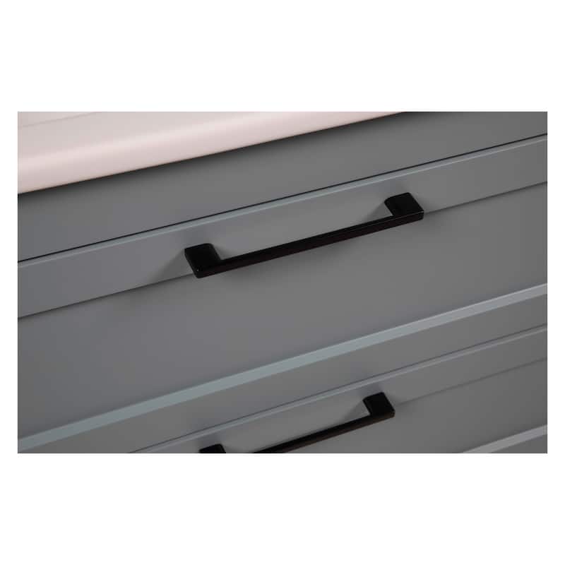 Modern Wall-Mounted Bathroom Vanity with Washbasin Palm Beach Green Matte Non-Toxic MDF-26"-Omega 40"