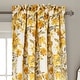 preview thumbnail 51 of 95, Porch & Den Elcaro Floral Room Darkening Curtain Panel Pair
