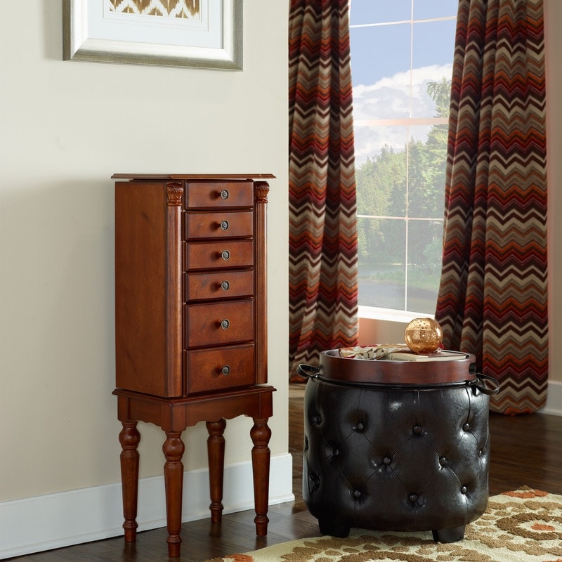 Linon Ashbury Jewelry Armoire