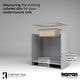 preview thumbnail 52 of 58, Karran Undermount Quartz 24 in. Single Bowl Kitchen Sink Kit