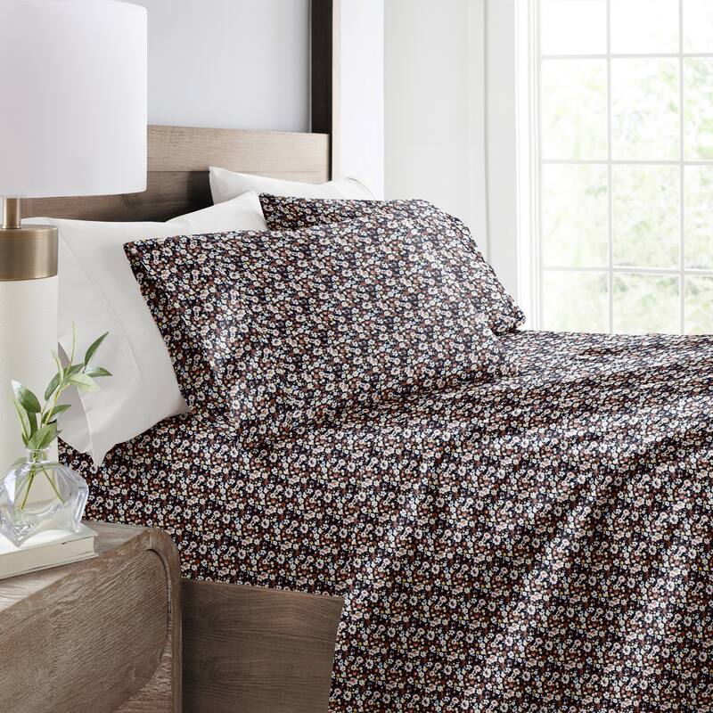 Delicate Blossoms Patterned Ultra-Soft Bed Sheet Sets