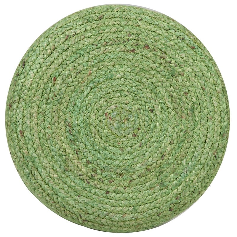 HERAT ORIENTAL Handmade Kilim Upholstered Round Stool