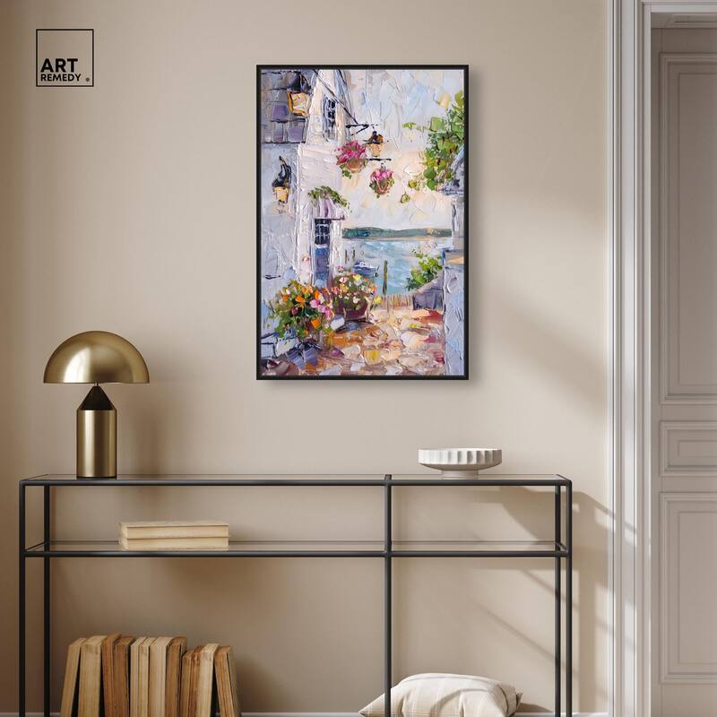 Harbor Hideaway I Canvas by Art Remedy