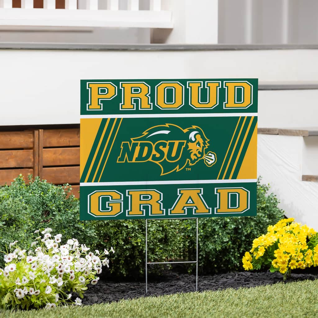 North Dakota State University 24" x 18" Graduation Coroplast Outdoor Yard Sign