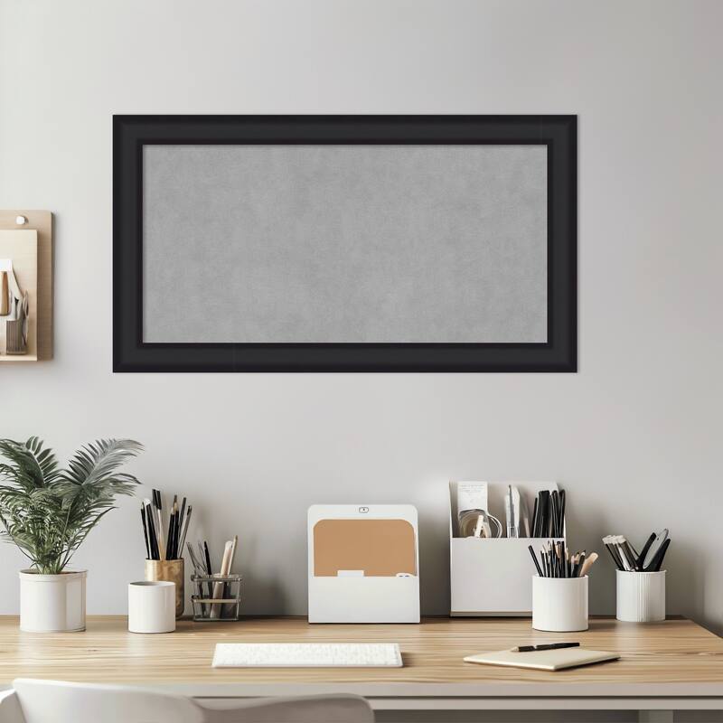 Amanti Art Oliver Black Narrow Framed