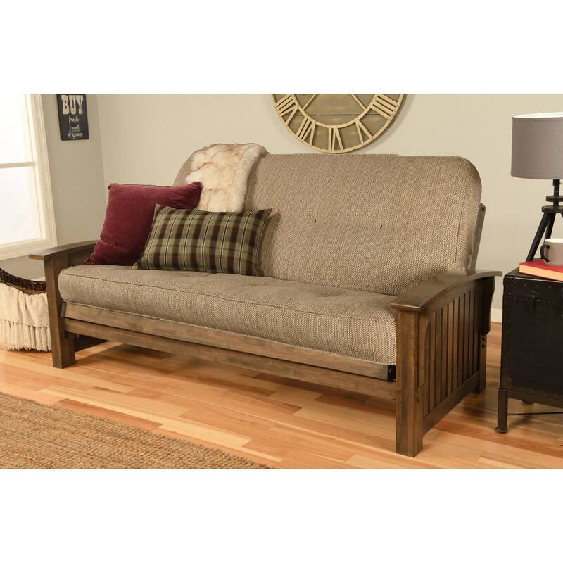 Somette Washington Full-size Futon Frame Includes Mattress