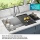 preview thumbnail 120 of 159, KRAUS Standart PRO Undermount Single Bowl Stainless Steel Kitchen Sink