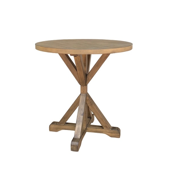 Duke X-base Round Accent Table