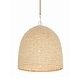 preview thumbnail 1 of 7, Crystorama Lighting Group JSP-10533 Jasper 3 Light 16" Wide Pendant Matte White