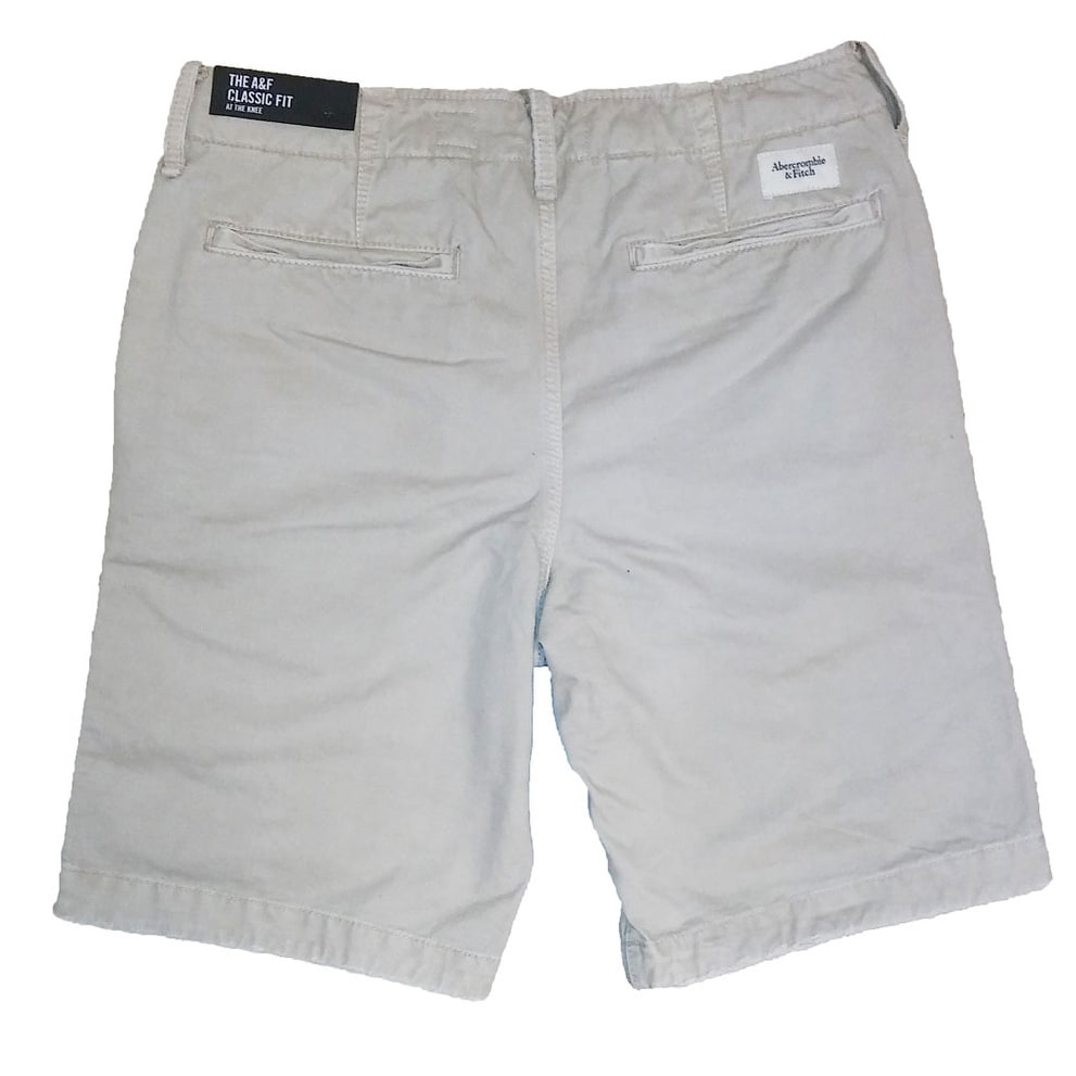 abercrombie and fitch cotton shorts