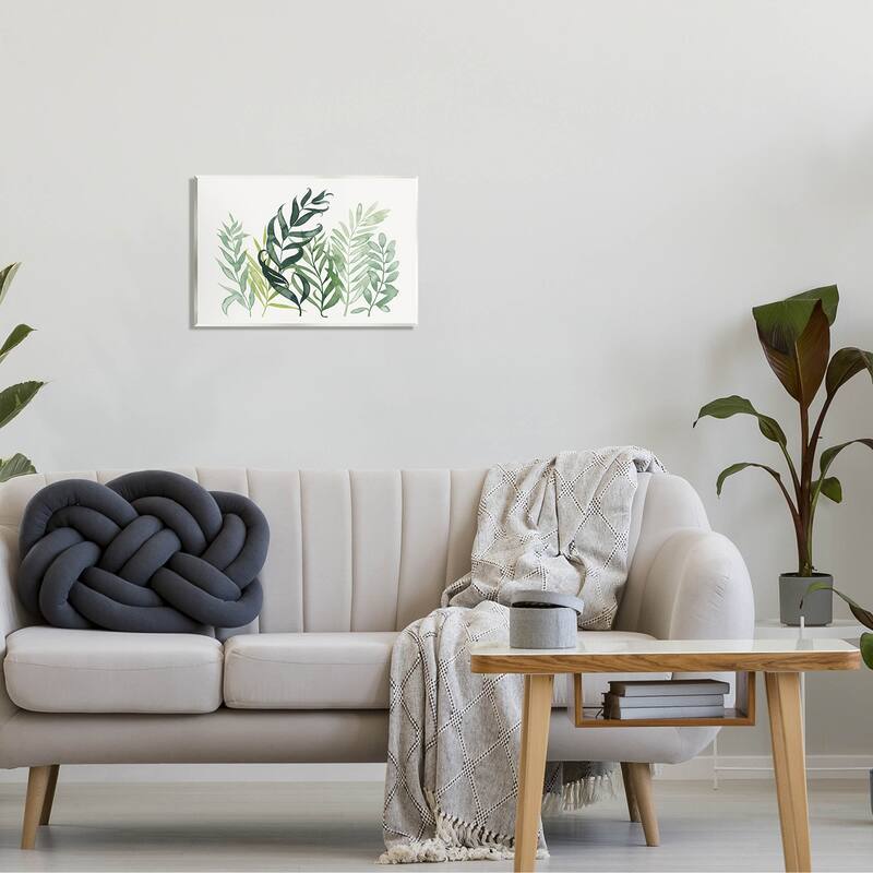 Stupell Layered Plant Leaves Botanical Wall Plaque Art, Design by Grace Popp