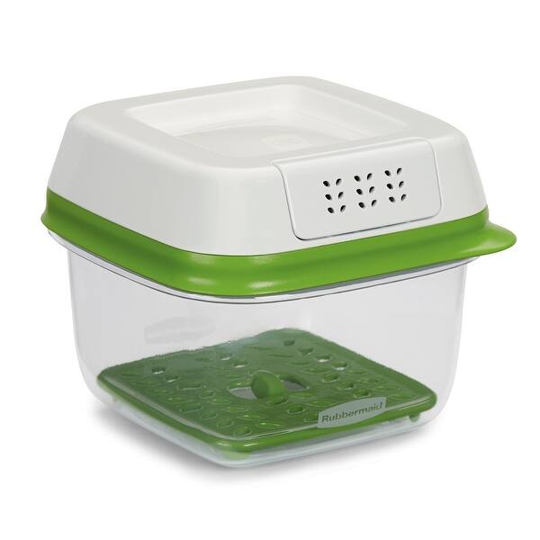 Shop Rubbermaid 1920480 Freshworks Plastic 2 5 Cup Food Storage