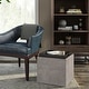 preview thumbnail 24 of 92, WYNDENHALL Townsend 17 inch Wide Contemporary Square Storage Ottoman Distressed Grey Taupe