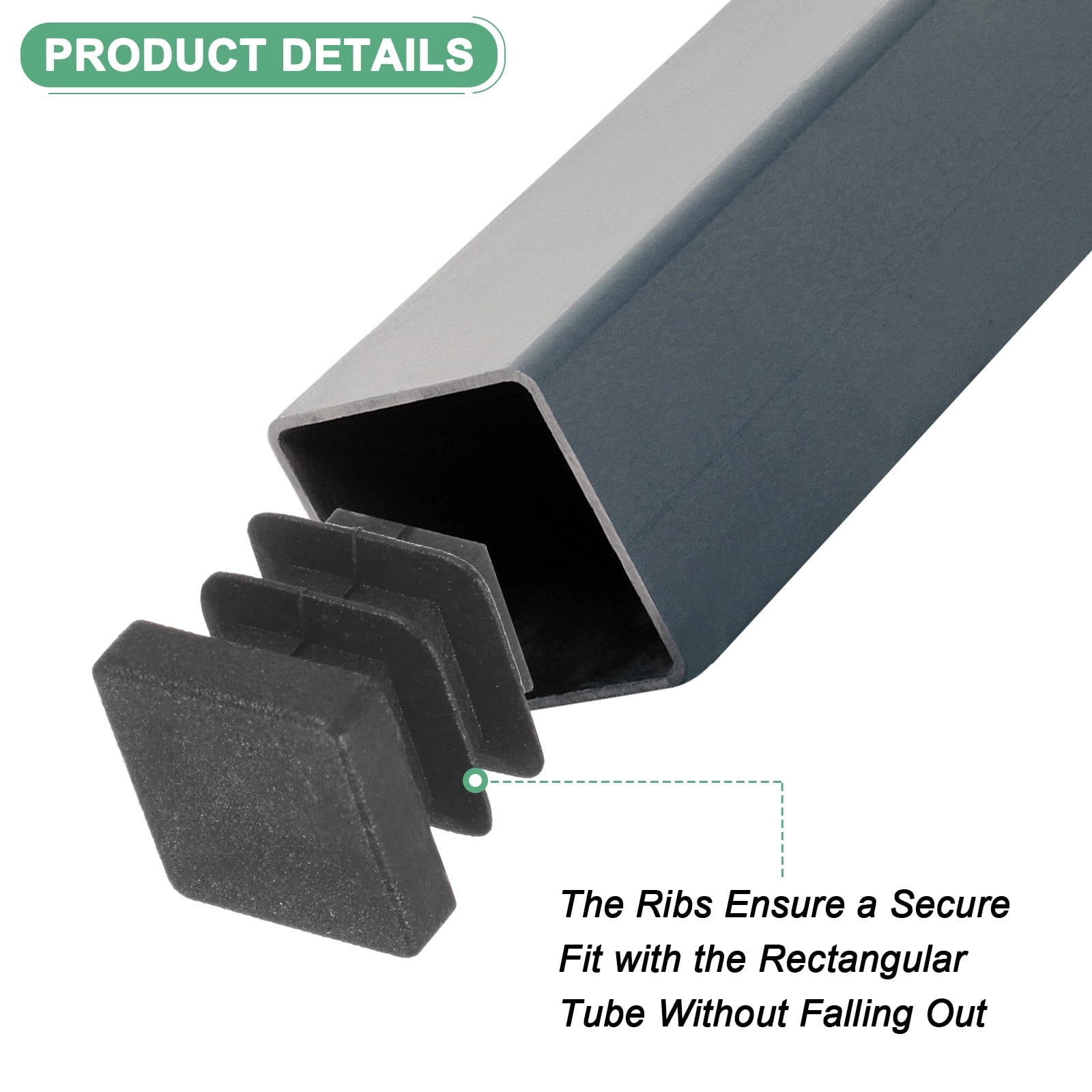 Pack Square Plastic Cap, Plastic Square Hole Plugs